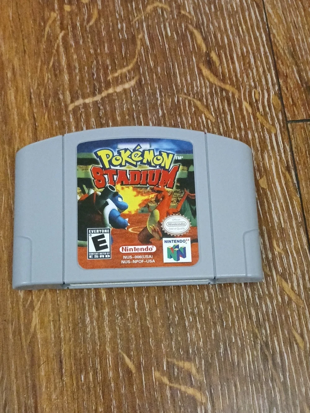 Nintendo Pokémon Stadium N64 Game Cartridge - Gray